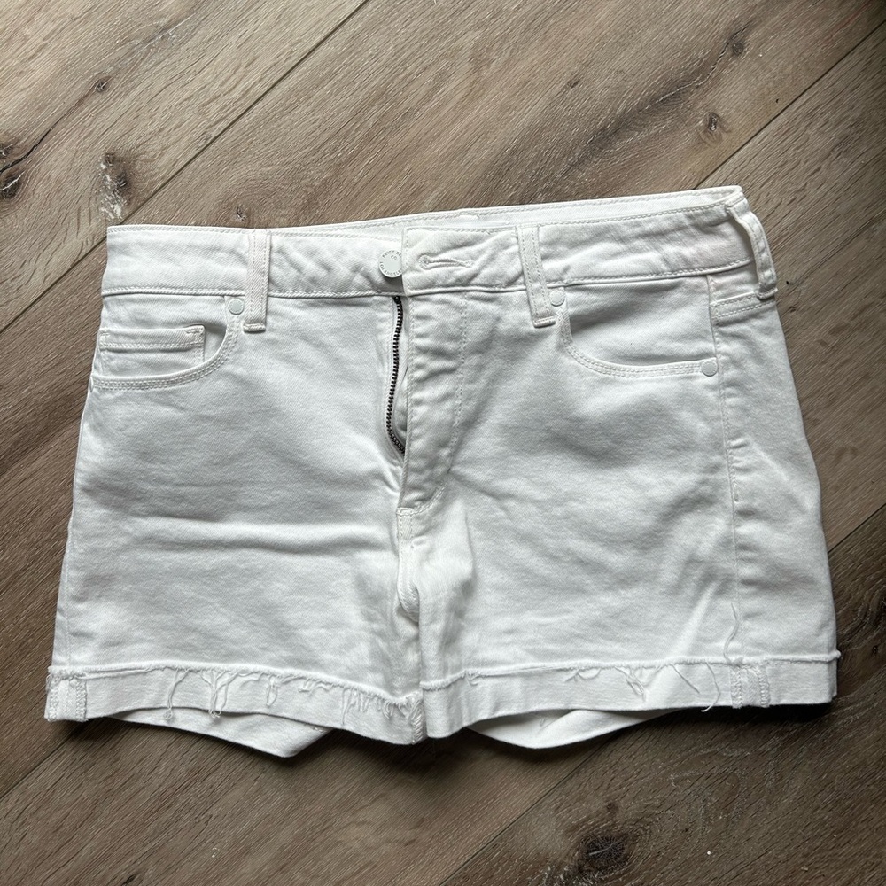 Paige White Denim Shorts